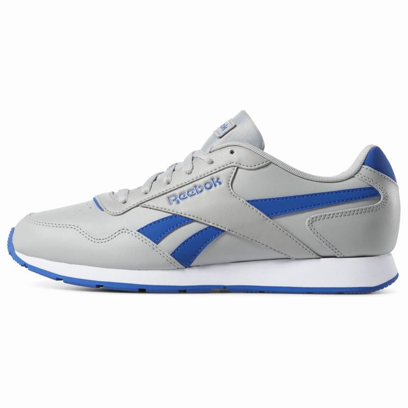 Reebok Royal Glide Tenisky Panske - Siva/Kráľovská Modrá/Biele SC7896LP